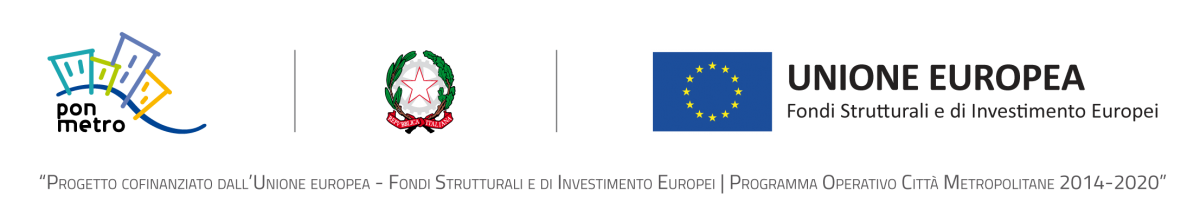 UE- Barra per piattaforme web finanziate