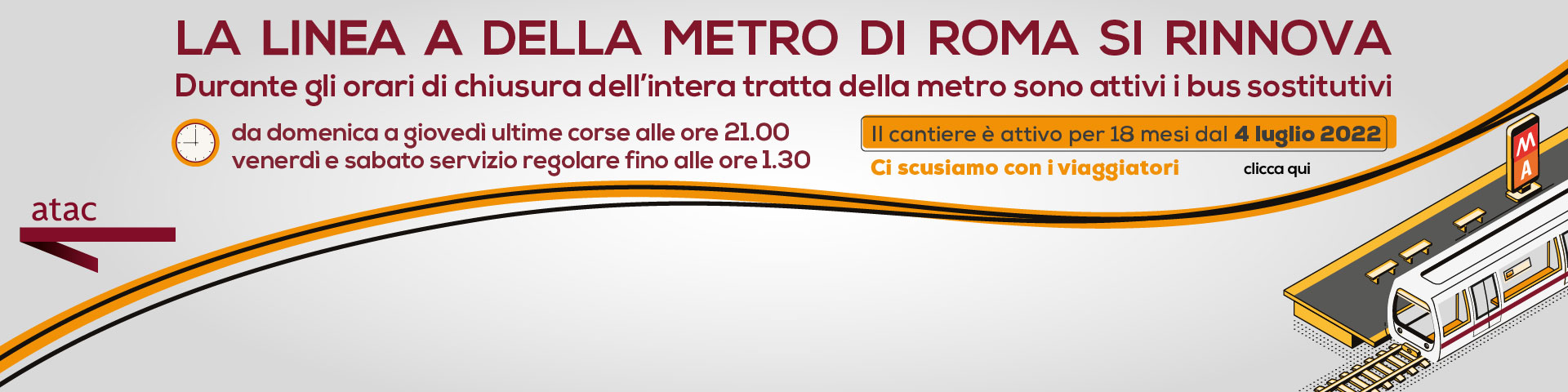 Rinnovo infrastruttura Metro A
