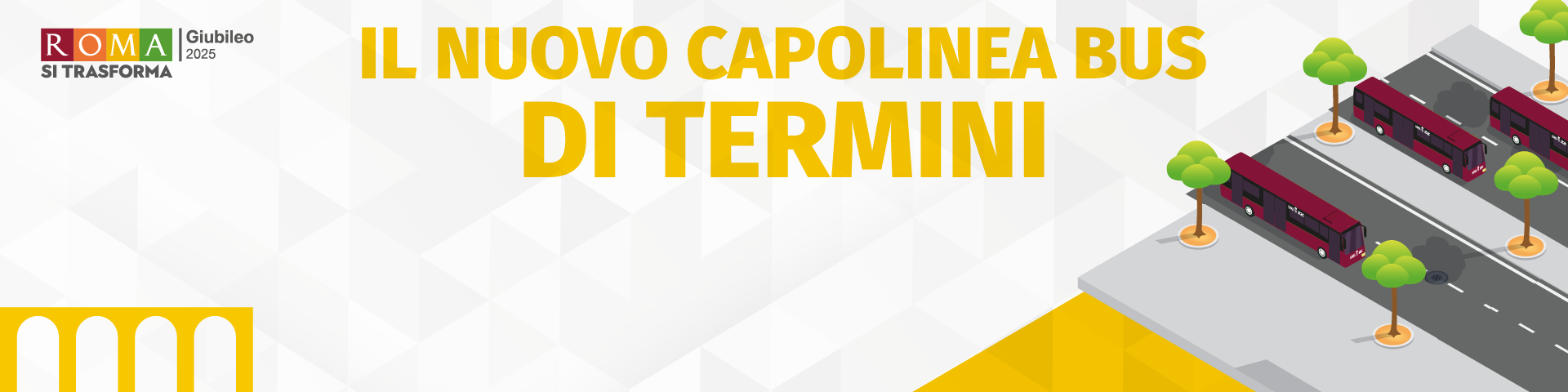 Restyling del capolinea bus di Termini